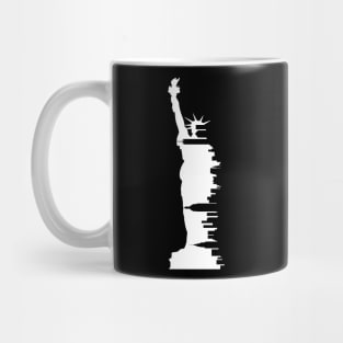 Statue of Liberty New York Skyline Mug